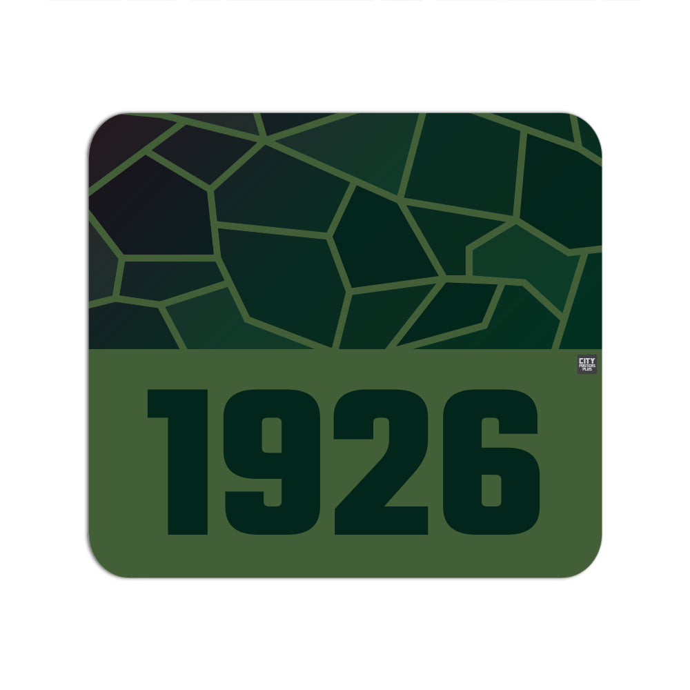 1926 Year Mouse pad (Olive Green)