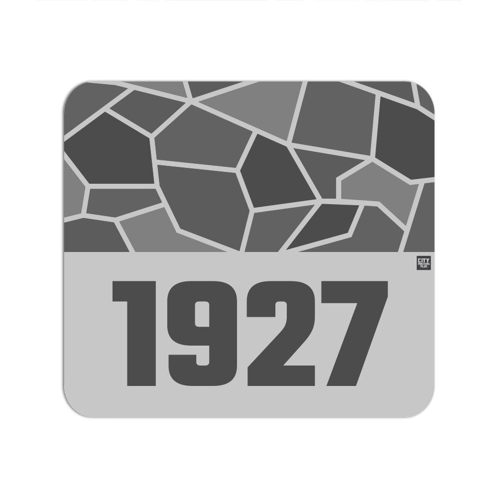 1927 Year Mouse pad (Melange Grey)