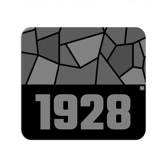 1928 Year Mouse pad (Black)