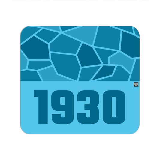 1930 Year Mouse pad (Sky Blue)