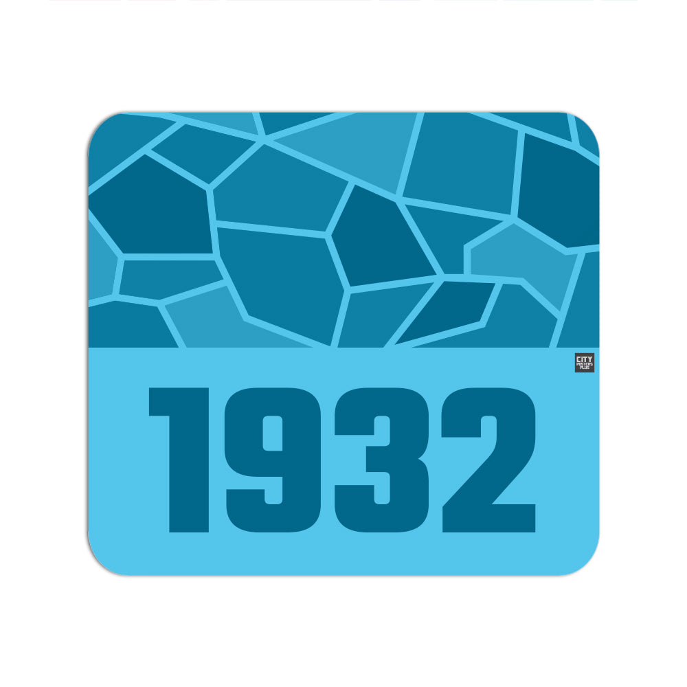 1932 Year Mouse pad (Sky Blue)