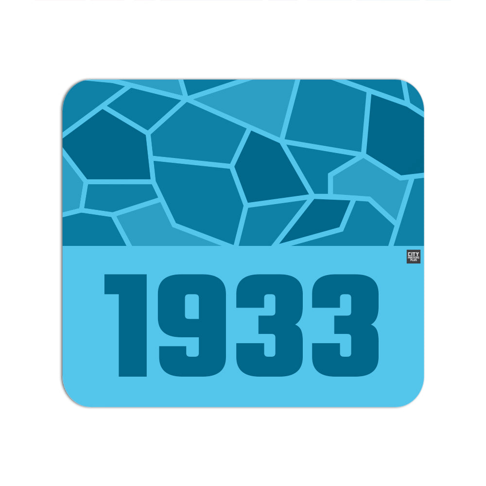 1933 Year Mouse pad (Sky Blue)