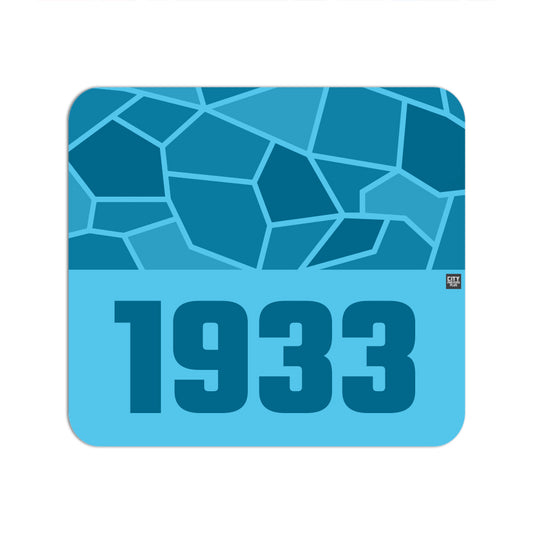 1933 Year Mouse pad (Sky Blue)