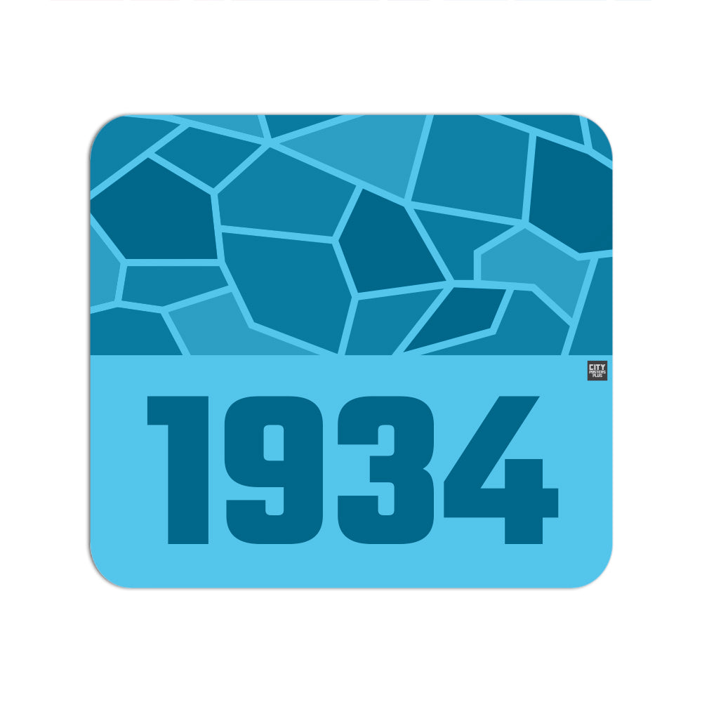 1934 Year Mouse pad (Sky Blue)