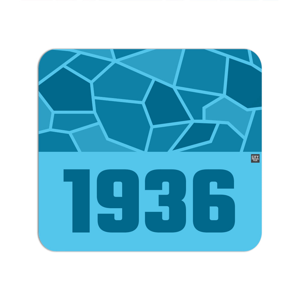 1936 Year Mouse pad (Sky Blue)