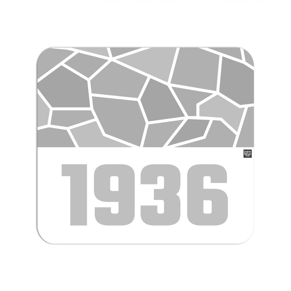 1936 Year Mouse pad (White)