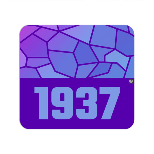 1937 Year Mouse pad (Purple)