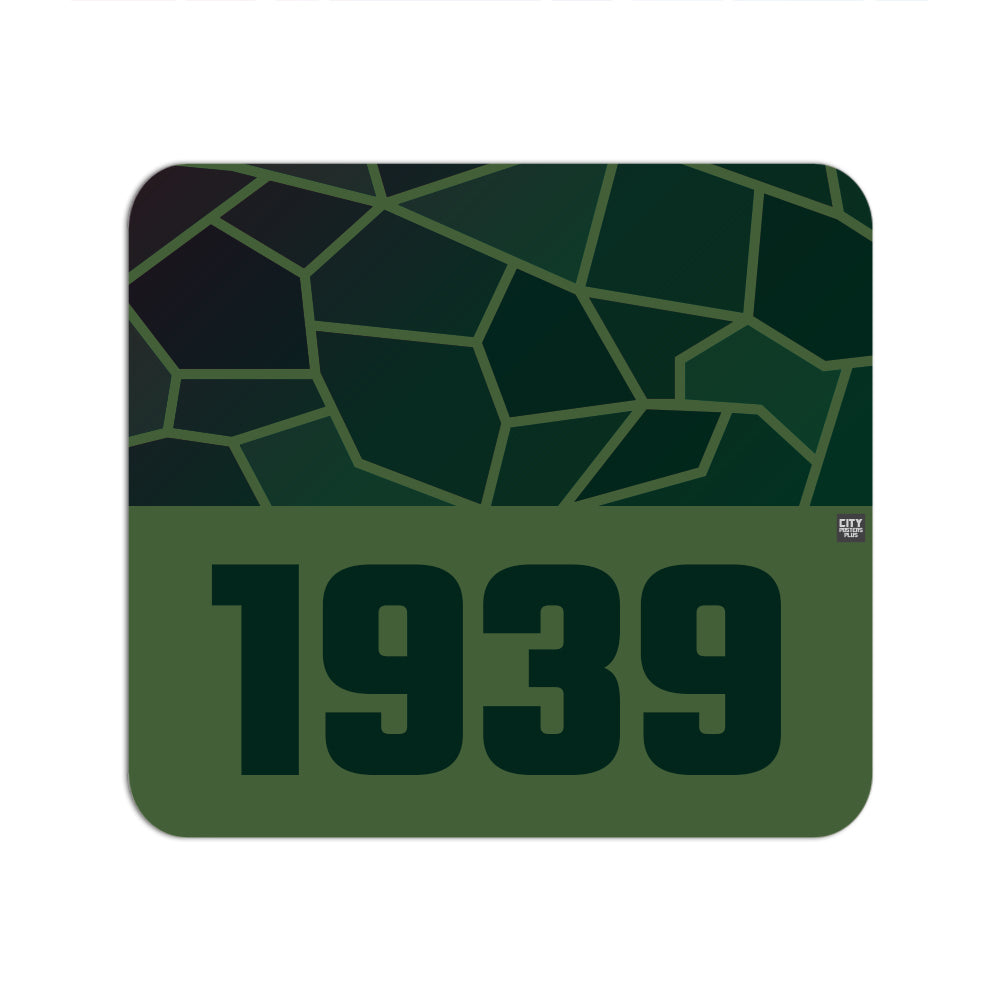 1939 Year Mouse pad (Olive Green)