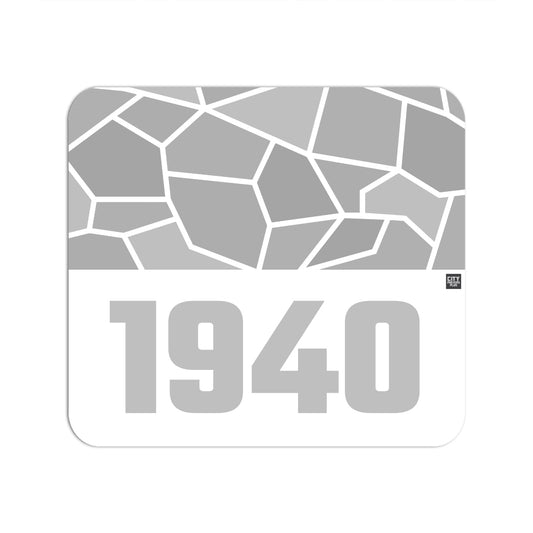 1940 Year Mouse pad (White)