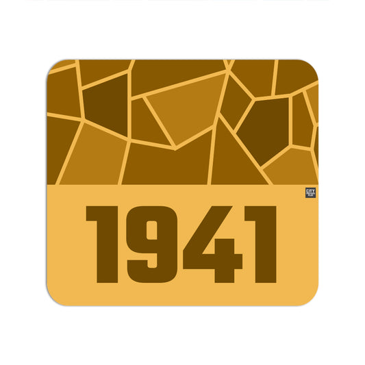 1941 Year Mouse pad (Golden Yellow)