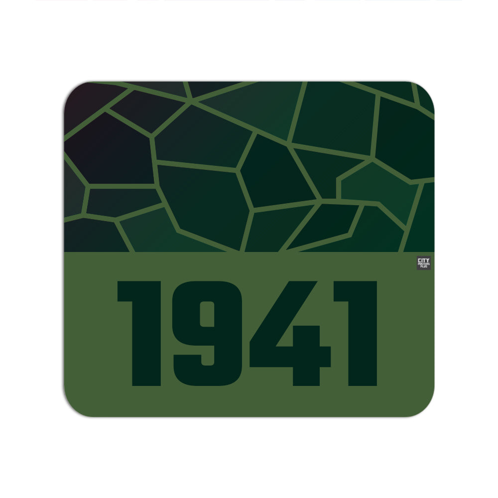 1941 Year Mouse pad (Olive Green)