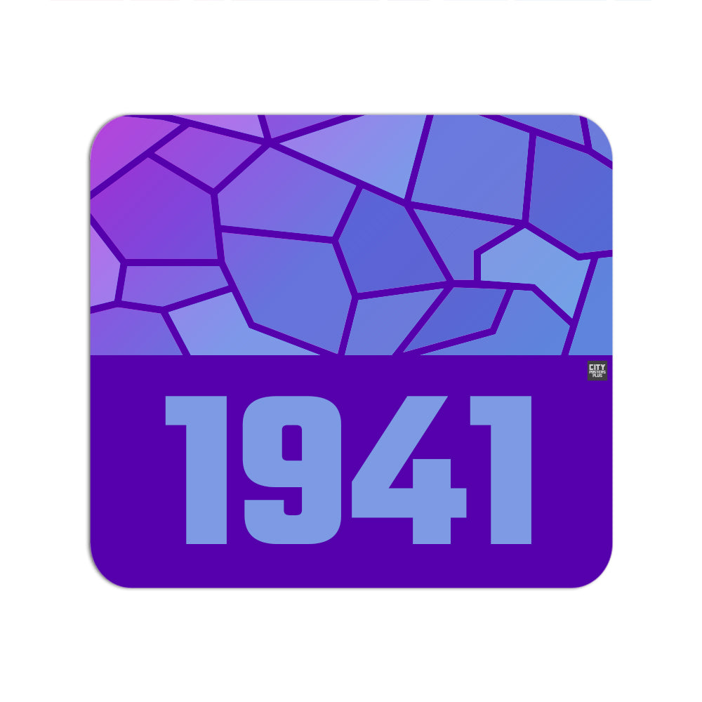 1941 Year Mouse pad (Purple)