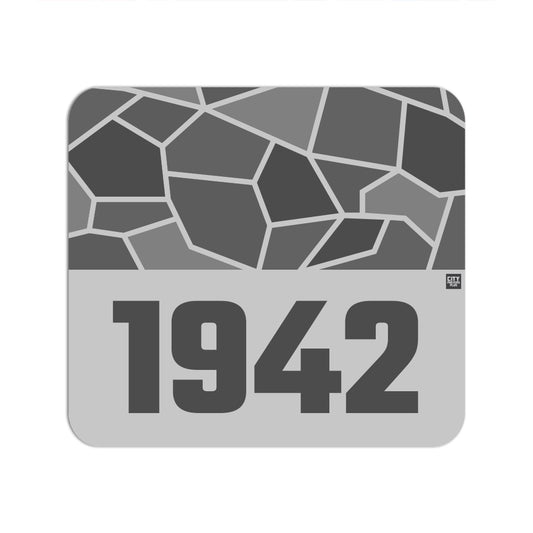 1942 Year Mouse pad (Melange Grey)