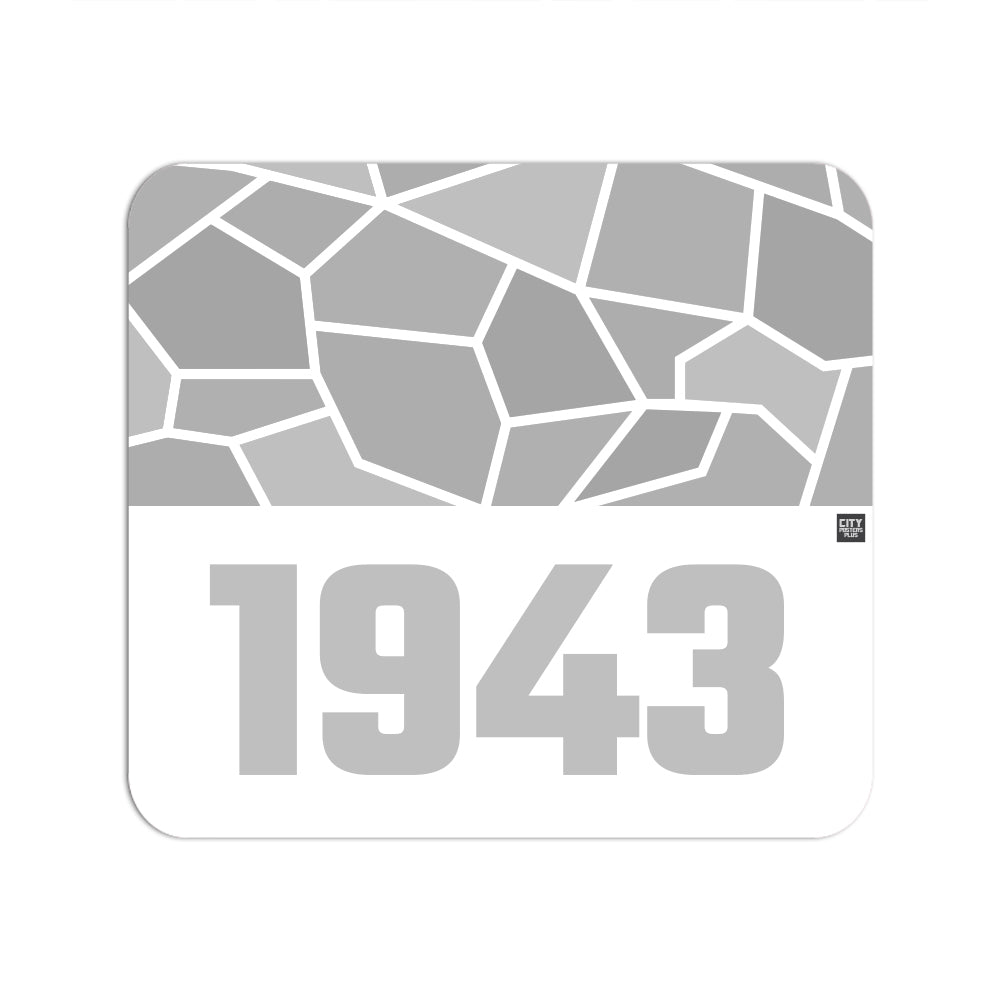 1943 Year Mouse pad (White)