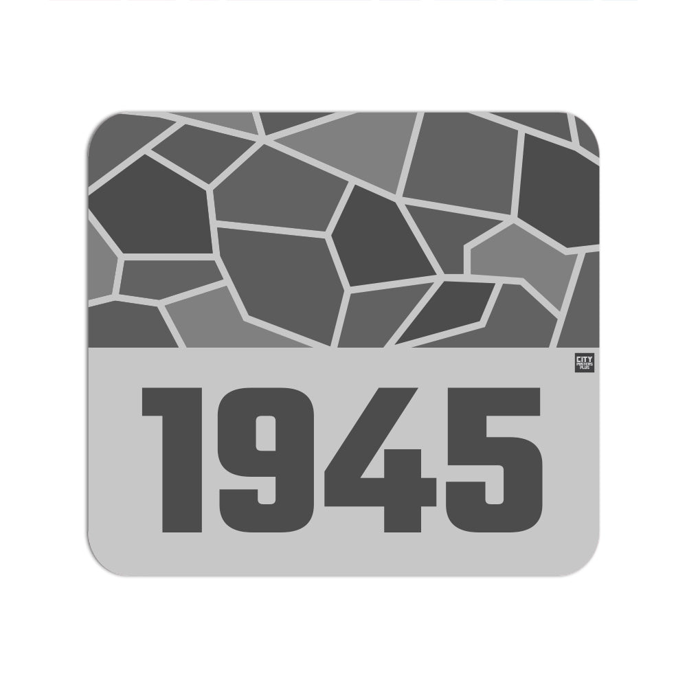 1945 Year Mouse pad (Melange Grey)