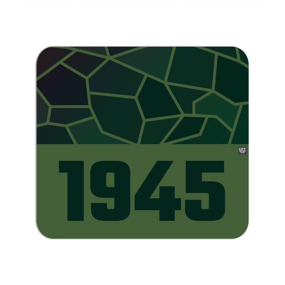 1945 Year Mouse pad (Olive Green)