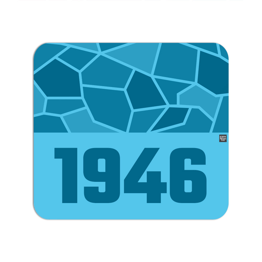 1946 Year Mouse pad (Sky Blue)