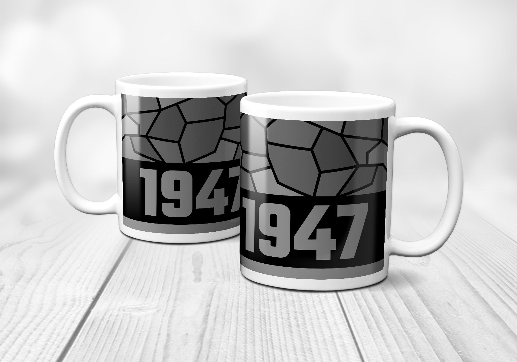 1947 Year Mug (11oz, Black)