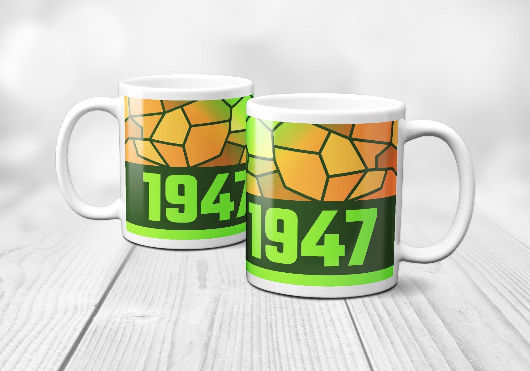 1947 Year Mug (11oz, Olive Green)