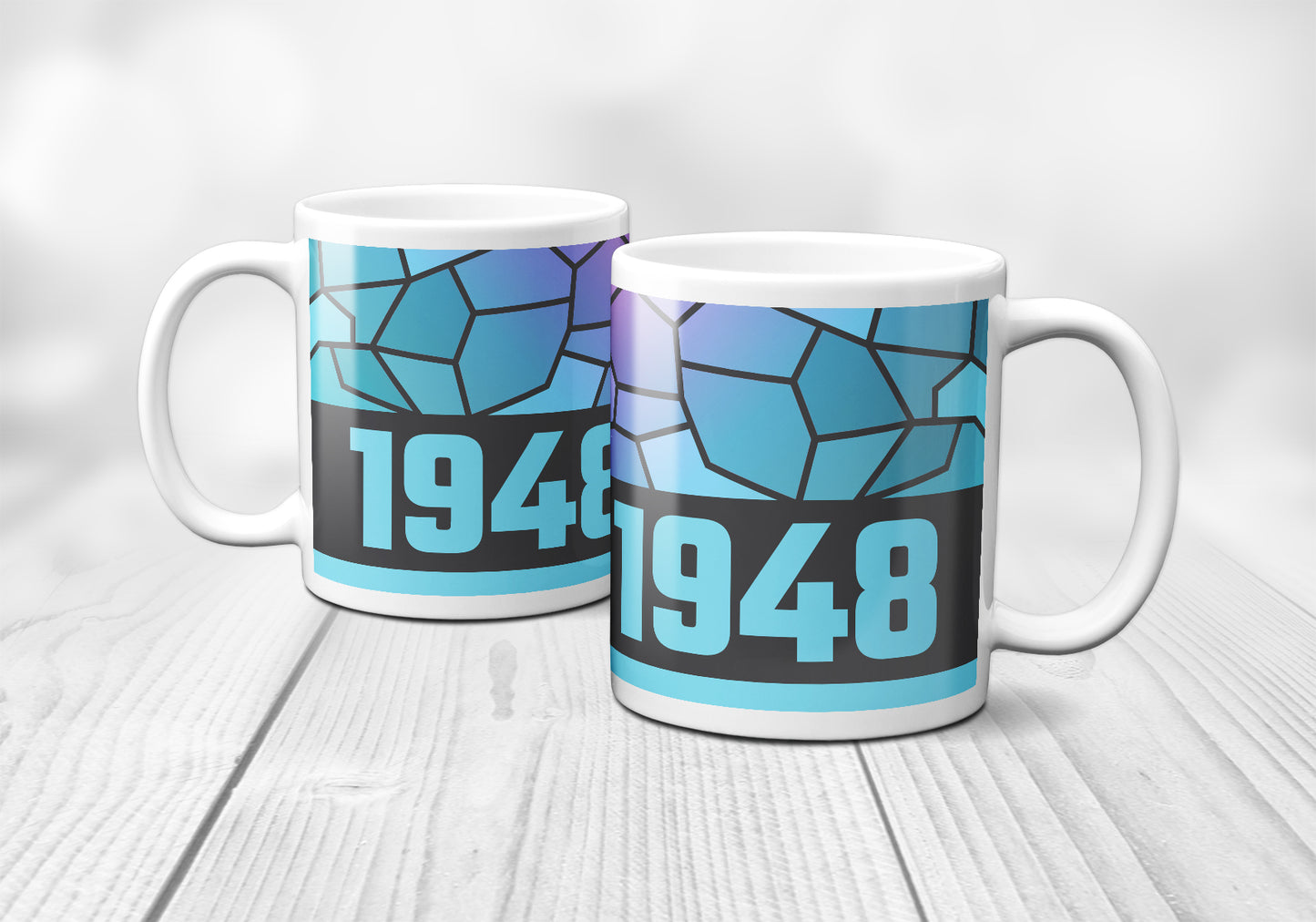 1948 Year Mug (11oz, Charcoal Grey)