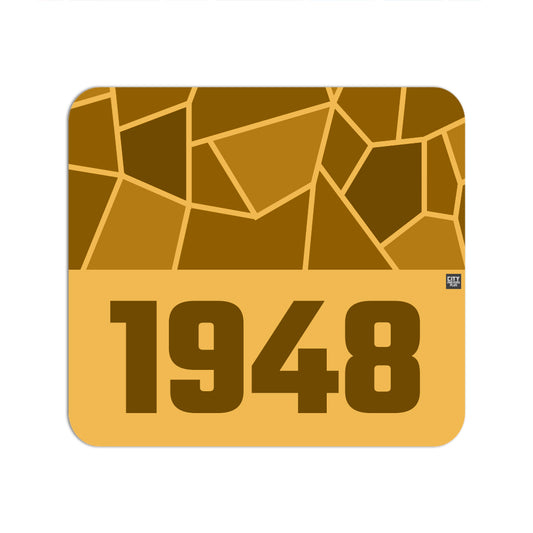 1948 Year Mouse pad (Golden Yellow)