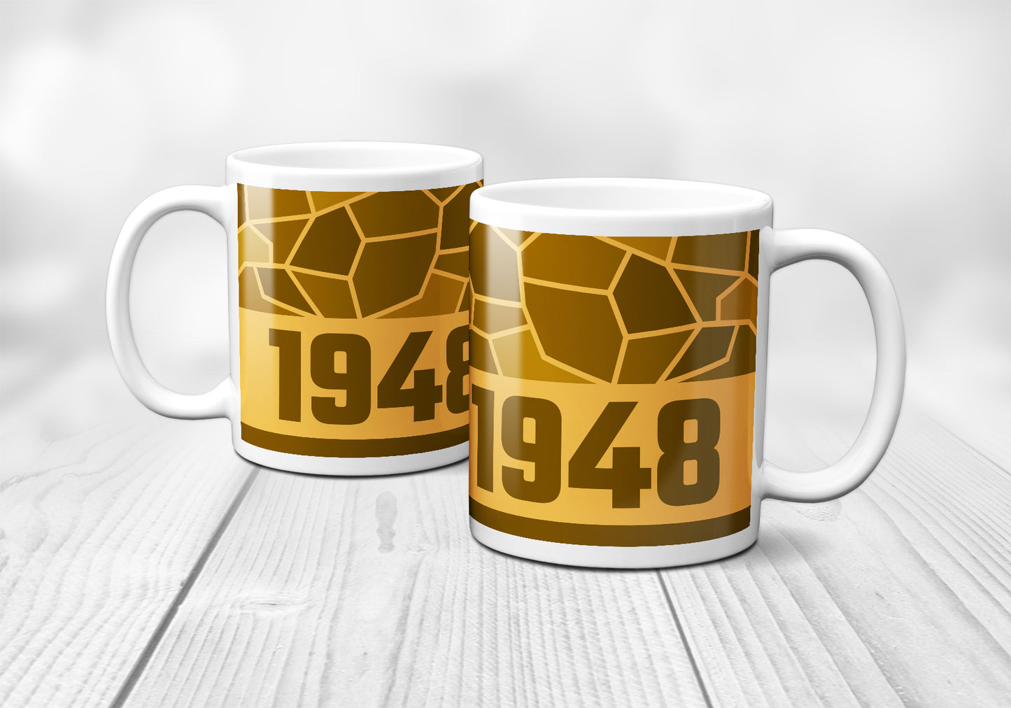 1948 Year Mug (11oz, Golden Yellow)