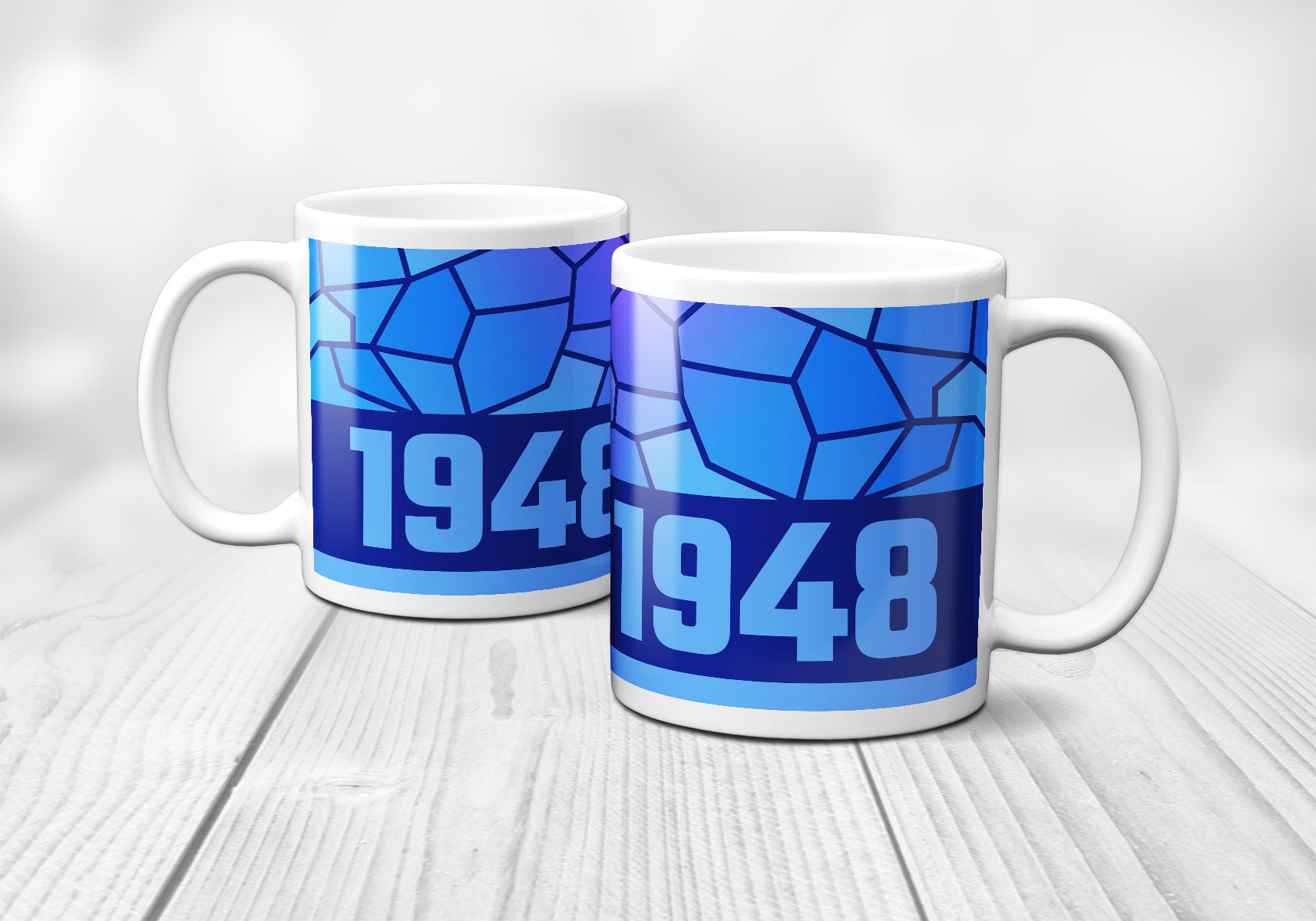 1948 Year Mug (11oz, Royal Blue)