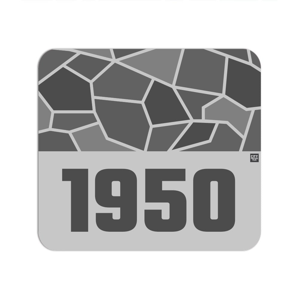 1950 Year Mouse pad (Melange Grey)