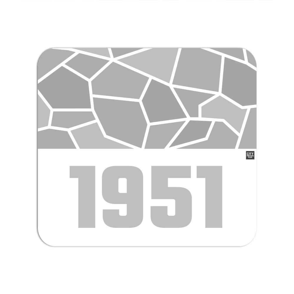 1951 Year Mouse pad (White)