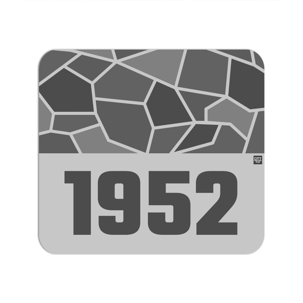 1952 Year Mouse pad (Melange Grey)