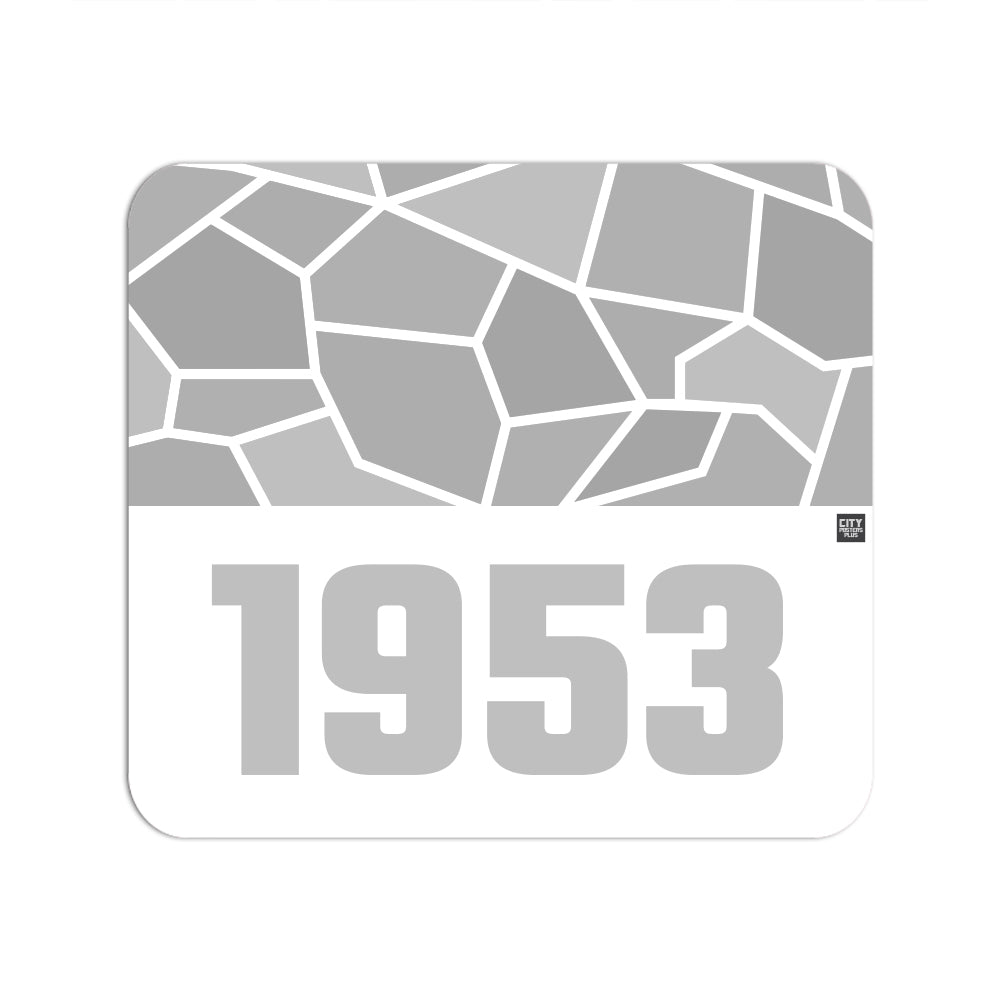 1953 Year Mouse pad (White)