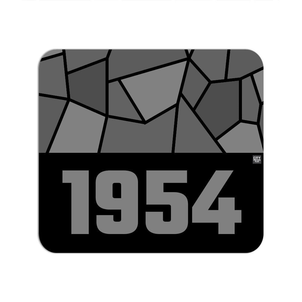 1954 Year Mouse pad (Black)