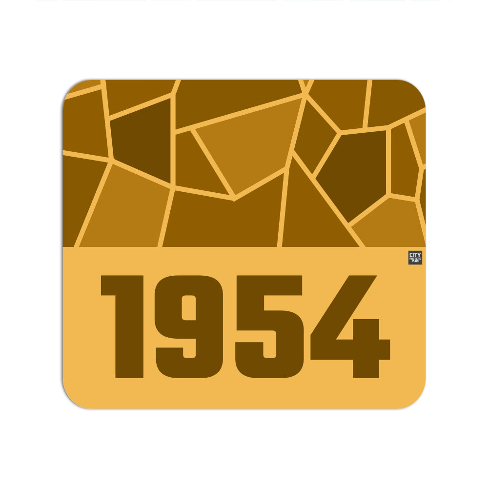 1954 Year Mouse pad (Golden Yellow)