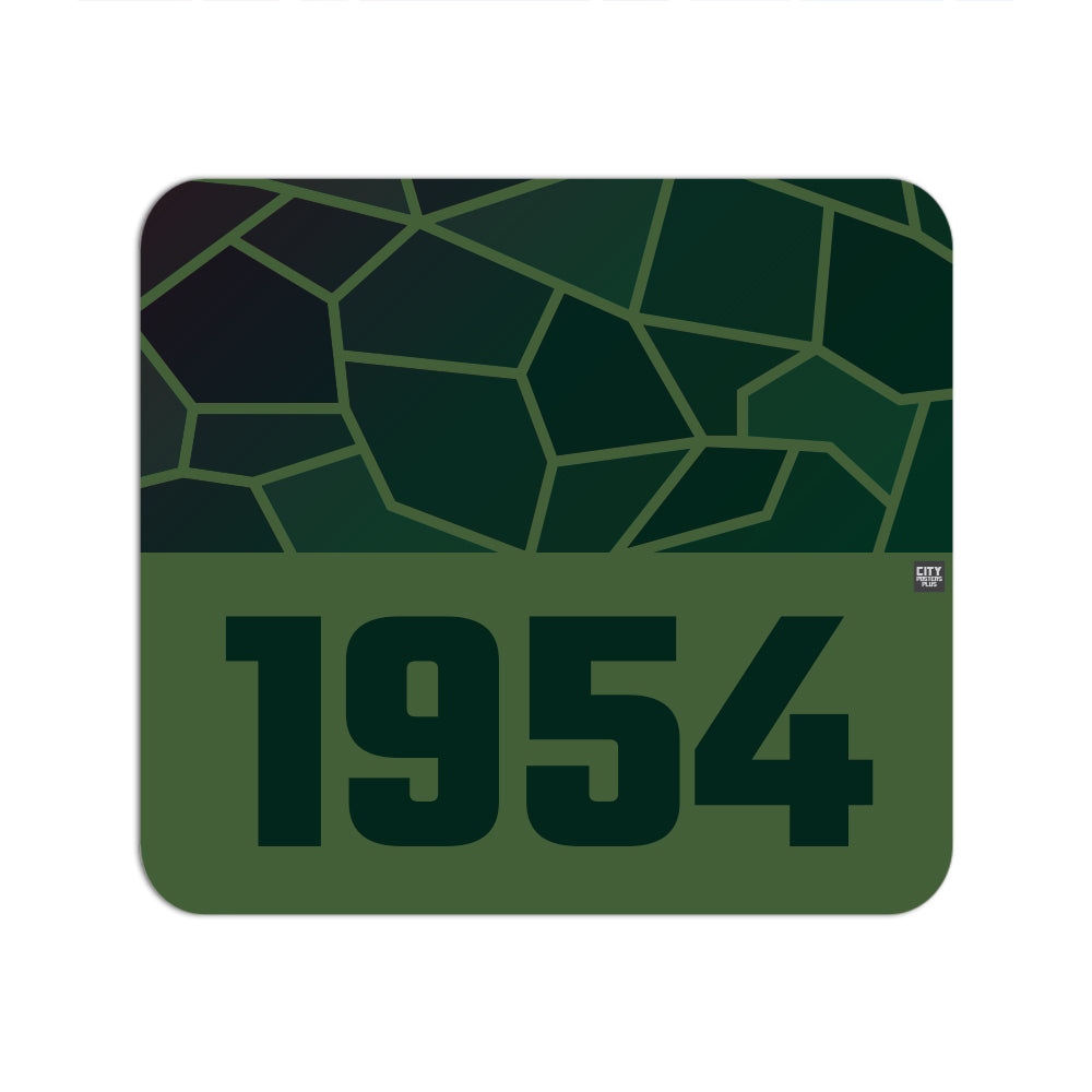 1954 Year Mouse pad (Olive Green)