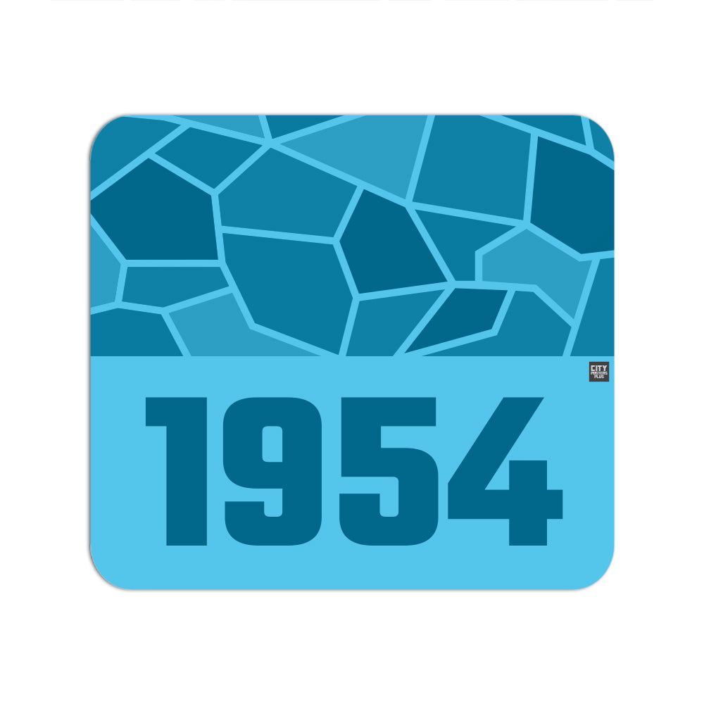 1954 Year Mouse pad (Sky Blue)