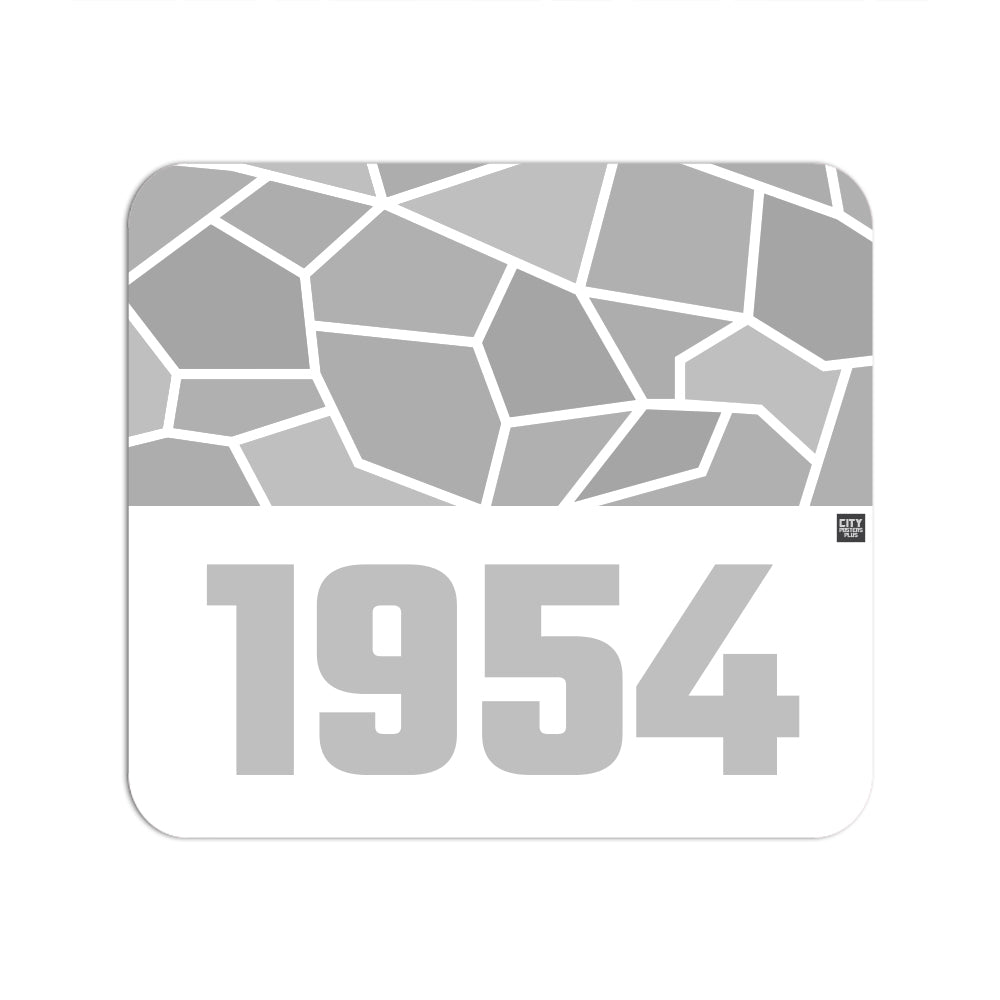 1954 Year Mouse pad (White)