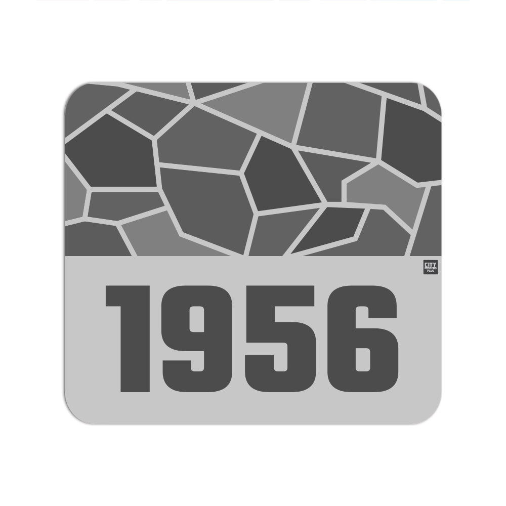 1956 Year Mouse pad (Melange Grey)