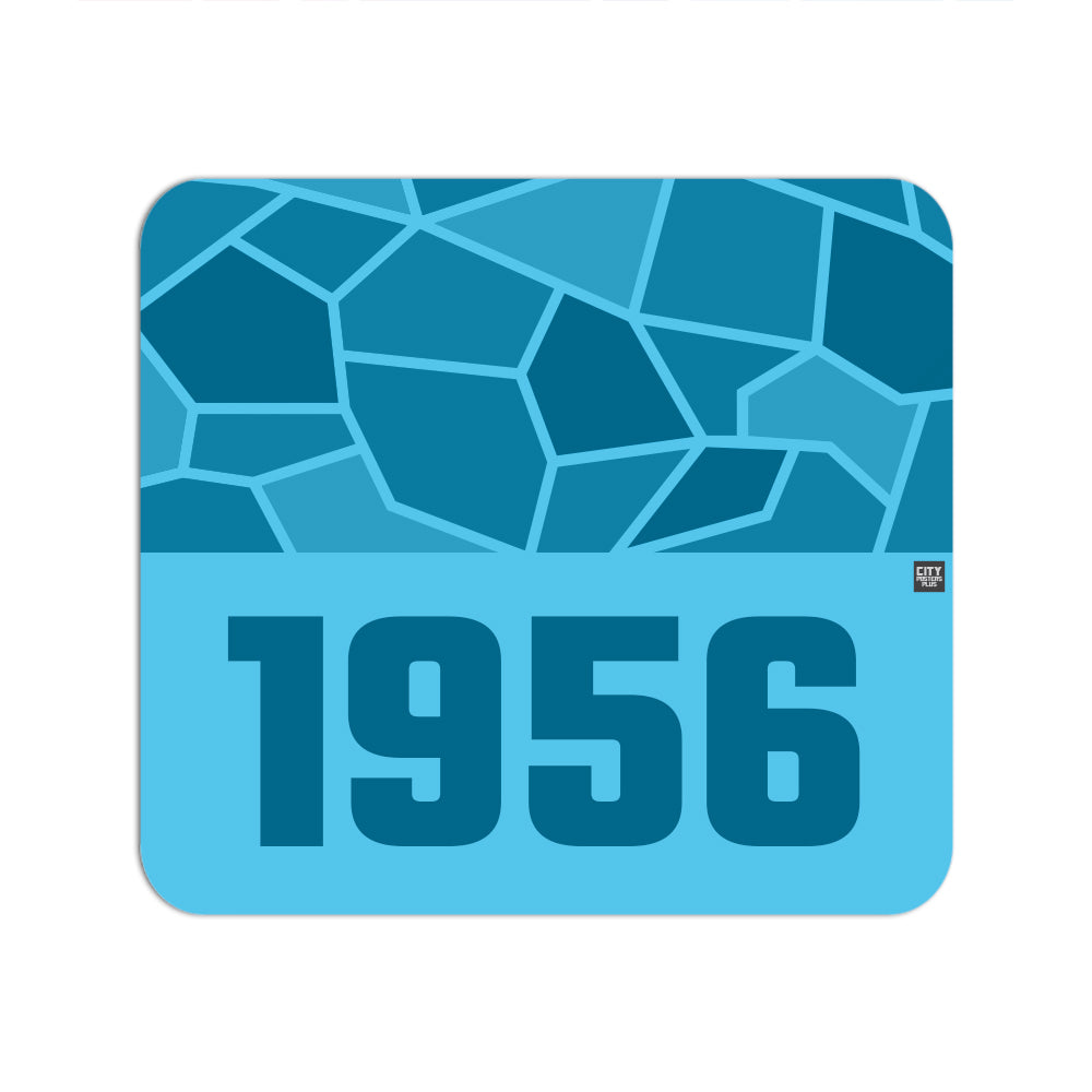 1956 Year Mouse pad (Sky Blue)