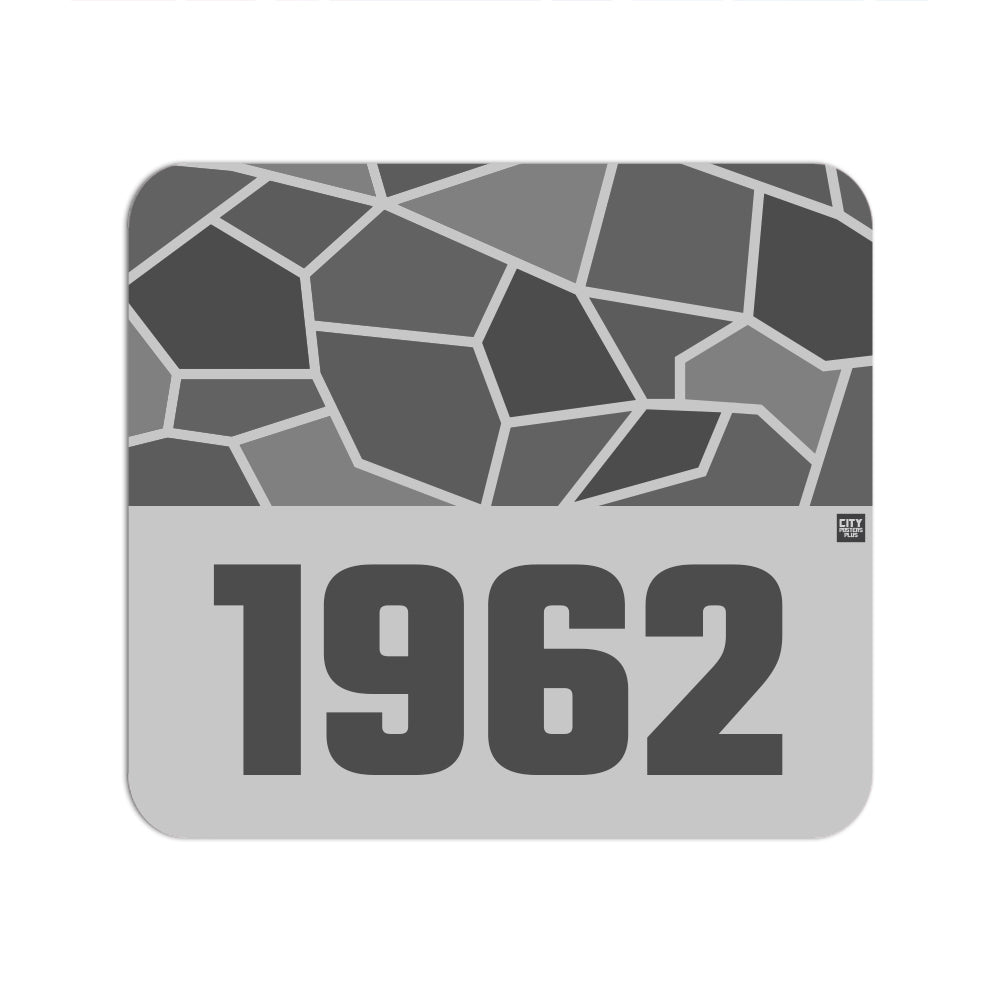 1962 Year Mouse pad (Melange Grey)