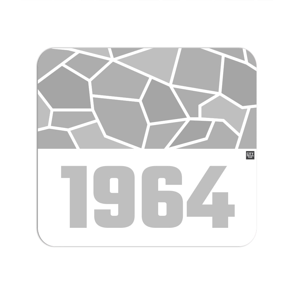 1964 Year Mouse pad (White)