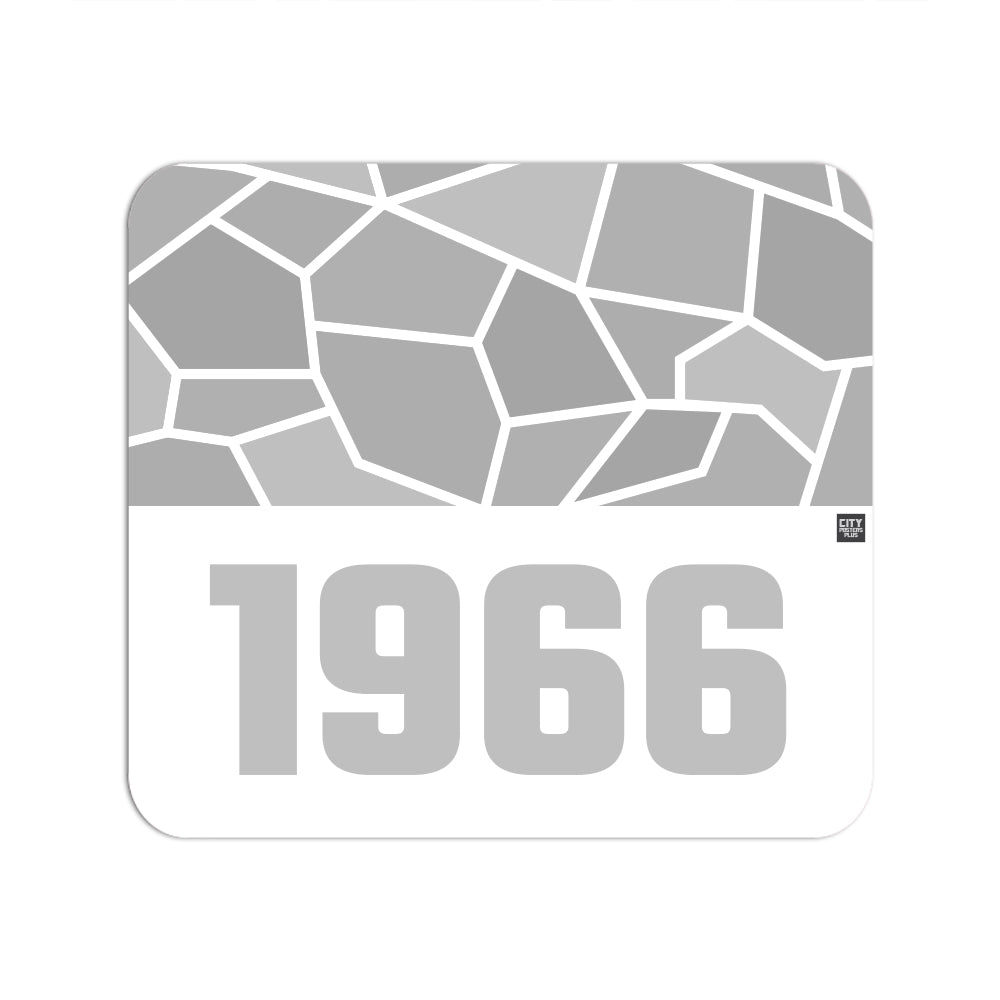 1966 Year Mouse pad (White)