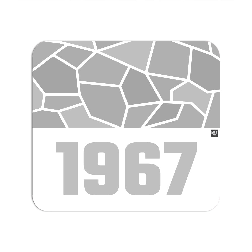 1967 Year Mouse pad (White)