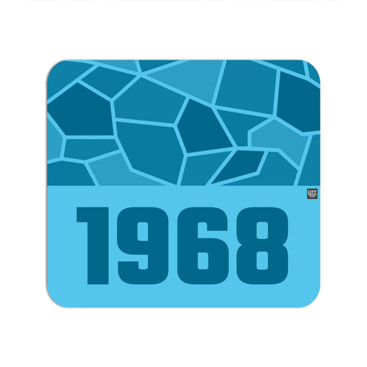 1968 Year Mouse pad (Sky Blue)