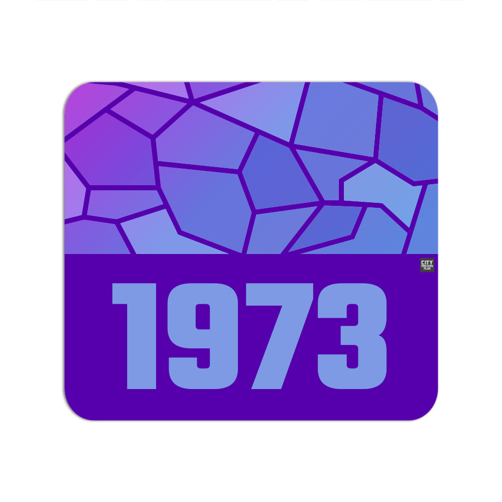 1973 Year Mouse pad (Purple)