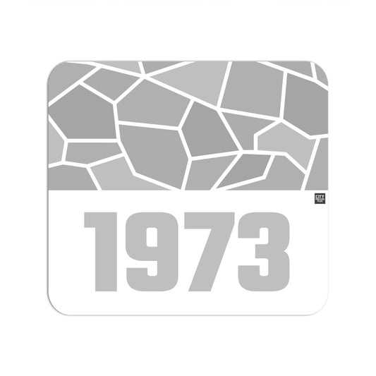 1973 Year Mouse pad (White)