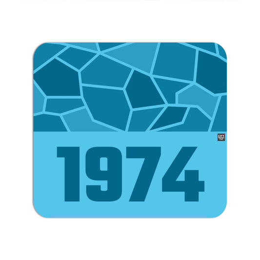 1974 Year Mouse pad (Sky Blue)