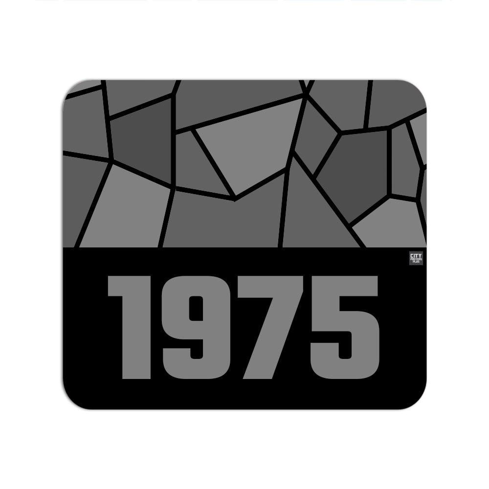 1975 Year Mouse pad (Black)