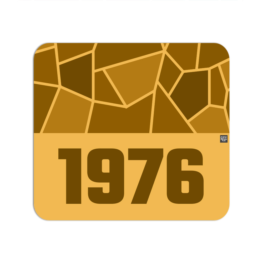 1976 Year Mouse pad (Golden Yellow)