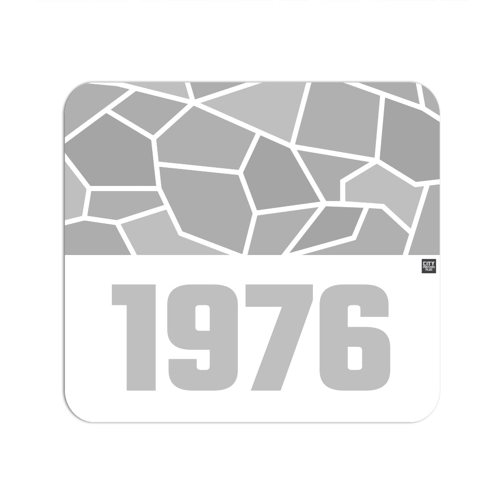 1976 Year Mouse pad (White)