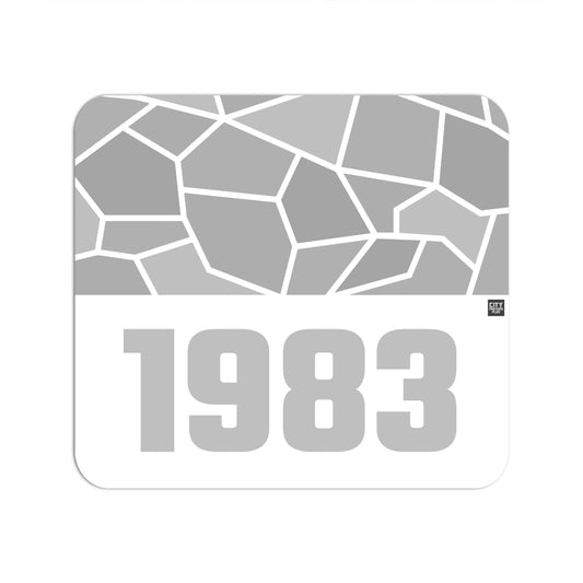 1983 Year Mouse pad (White)